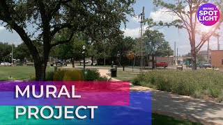 Irving Heritage District Mural Preview