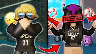 HACKING My SISTER'S MM2 ACCOUNT.. (sorry Molly)