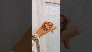 Heart Make in hand mehndi new design #mehndidesign #youtubeshort