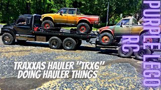 Its Called Ultimate Hauler For a Reason || #traxxas #trx6 #hauler