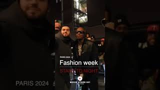 Zinédine Zidane @Rich the Kid@ YEAT  Paris Fashion Week Hôtel Costes 2024