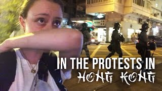 IN THE PROTESTS IN HONG KONG + Choi Hung Estates & The Peak 🇭🇰 TRAVEL VLOG #5