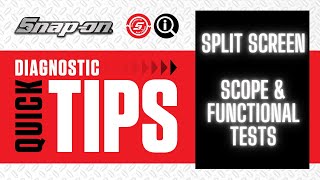 Split Screen - Scope & Functional Tests | Snap-on Diagnostics UK