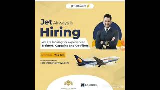 JET AIRWAYS Vacancy Update !!!