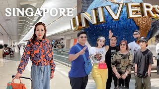 Singapore Vlog! Universal Studio 🎢 Family Dates & Catching Our Cruise 🚢 | Abby Paclibar