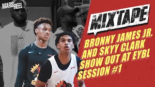 Bronny James Jr. and Skyy Clark SHOW OUT In Atlanta | Strive For Greatness