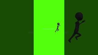 Stickman Green Screen Animation #shorts