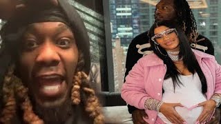 YOU HOE🚨 Offset EXPOSES CARDI B for Cheating On him while Pregnant,She reacts By Crying On IG LIVE