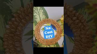 Waste material craft ideas l pista shells diy mirror l Easy 10 minutes craft ideas for beginners