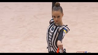 Taisiia Onofriichuk Ribbon Final 31,550 🥉 - World Cup Milan 2024