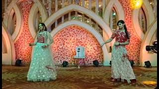 Uff teri ada, hauli hauli, Groom sisters dance on sangeet night | wedding choreography