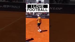 Nadal #skills #footballshorts #footballskills ##tennisskills #nadal