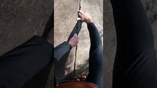 What gear!? Finger locking slab smearing hand foot jammin crack! #climbing #mountain #northcarolina