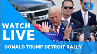 Live: Donald Trump rally at Detroit's Huntington Place, days after he dissed the city