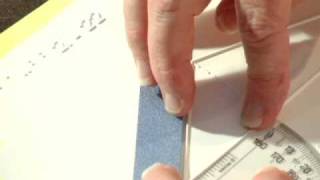 APH Braille / Print Protractor:  Part 14, with the APH Geometry Tactile Graphics Kit