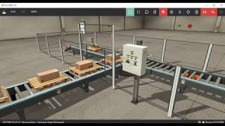 Sorting by Height (Advanced) - Factory I/O linked with TIA13