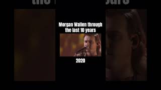 Morgan Wallen through the last 10 years. 2020. #morganwallen #countrysinger #fyp