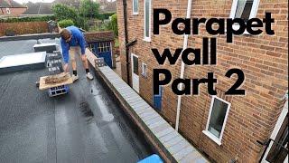 Bricklaying- Parapet wall part 2