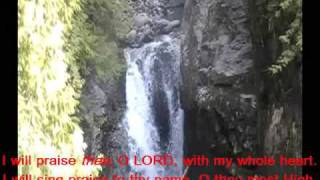 I will praise thee O LORD (Maronite Hymn) أحمدك يا رب من كل قلبي