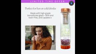 LIMITED OFFER: Soul Oasis Amethyst Water Bottle