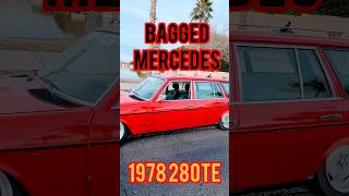 w123 bagged air suspension wagon #Benz #Mercedes #bagged #Cars #Coolcars #Arizona