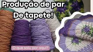 #Vlog de produção! Par de tapete super econômico #lucrandocomassobras2024