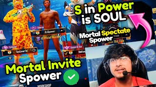 Mortal Invite Spower in SOUL at 12 😲 Mortal Shocked By Spower Gameplay ✅🔥