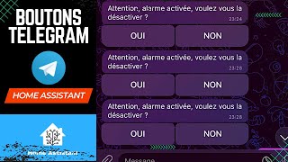 Messages Telegram : Ajouter des Boutons d'Action avec Home Assistant