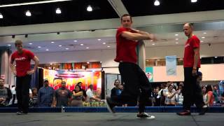 2013 LA fit Expo  Video Test with Sony RX100 1080p 60fps Handheld Martial Art