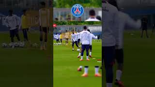 PSG in training. All stars.#ramos #messi #mbappe #football #france #ligue1