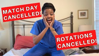 MATCH DAY & ROTATIONS CANCELLED | Med Student Life during COVID-19!