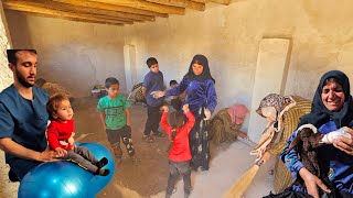 Challenges of a young rural mother's life.🏨👩‍👦  Najmeh takes her daughter Ava to the hospital