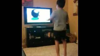 Vinny on Wii fit plus