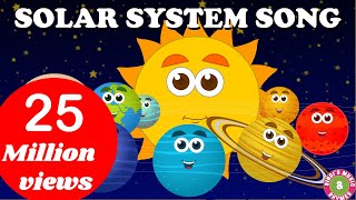 Solar System Song | Nursery Rhymes Sing Along | Planets Song