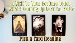 A VISIT TO THE FORTUNE TELLER! WHAT IS NEXT FOR YOU? PICK A CARD