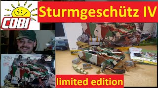 Brandneu Mai 2023 - Guderians Liebling - Cobi Sturmgeschütz IV (4) Set 2575 limited edition STUG