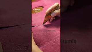 Inuit ASMR, part 2, cutting seal fur - Taalrumiq #ASMR #Inuvialuit #Gwichin #Seal #FashionDesigner