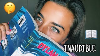 INAUDIBLE WHISPERING per DORMIRE 📖😴 | ASMR ITA