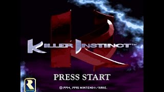 Killer Instinct Snes Gameplay on Retron5 HD