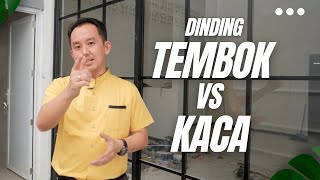 DINDING TEMBOK VS DINDING KACA ! MANA YG LEBIH BAIK ?  DINDING TERBAIK | M Architect Purwokerto