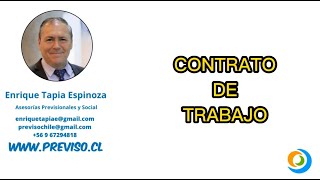 CONTRATO DE TRABAJO