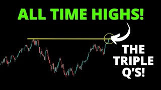 QQQ AT ALL TIME HIGHS! #SPY #QQQ #DIA #IWM #ARKK #BTC