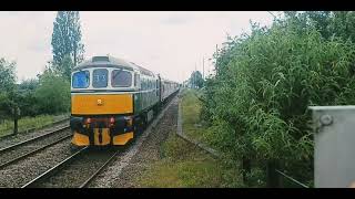 33012 Lt. Jenny Lewis & 50008 Thunderer heading through Whittlesea towards Norwich.