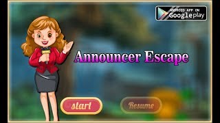 Avm Announcer Escape Walkthrough [AvmGames]