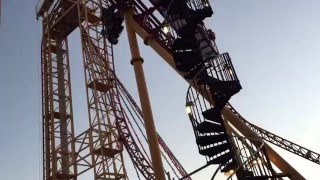 Dare Devil Dive POV Offride Six Flags Over Georgia