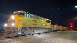 UP 3030 Tier 4 SD70ACE w/ Crew Leads M-OLAG In The Night