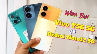 Vivo Y56 5G Vs Redmi Note 12 5G Review , Details Comparison , Spacification , Price & Many More