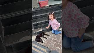 عندي قطة وانتا لا. بس القطة مو معبريتنا      🐱#youtubeshorts #funny #cutebaby #mona