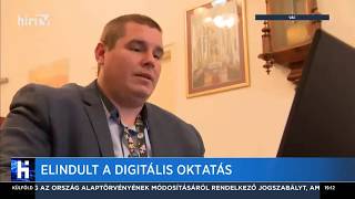 Elindult a digitális oktatás - Váci Piár a HírTV-ben