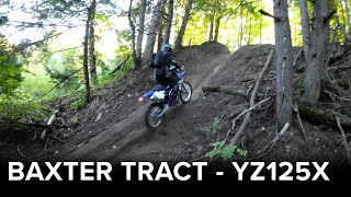 YZ125X - OFTR Baxter Tract Speed Run & Exploration